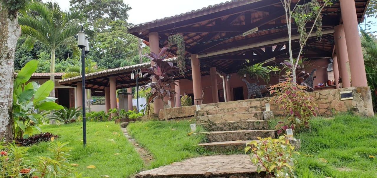 Hotel Cantinho Das Flores Гуарамиранга Екстериор снимка